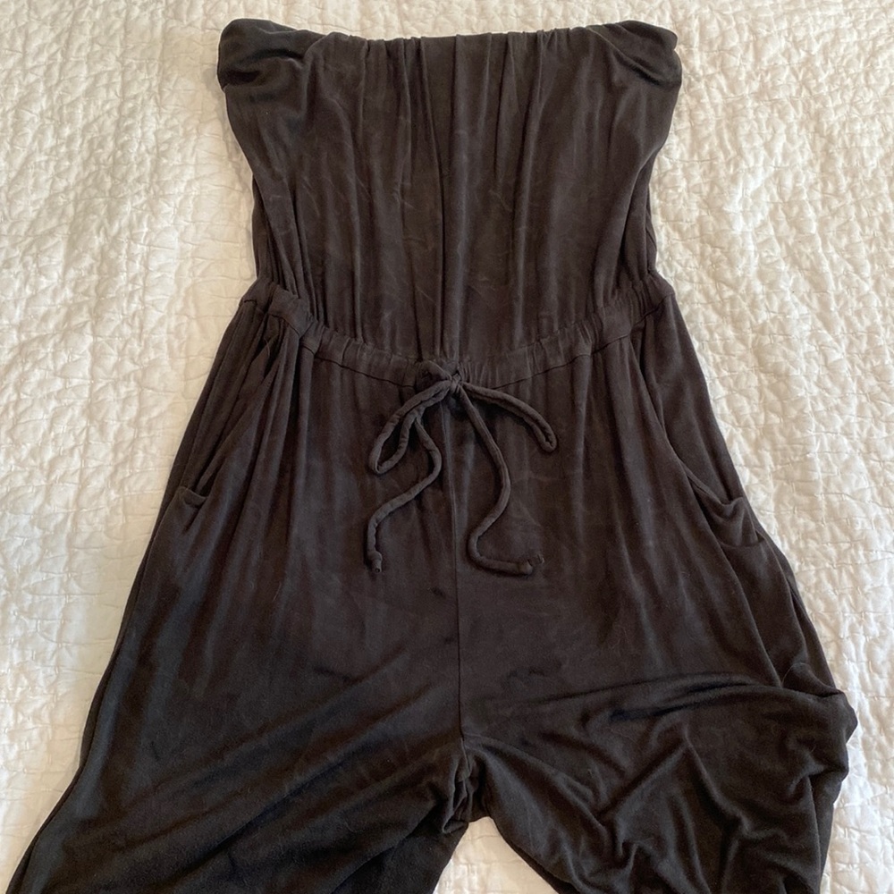 Young Fabulous and Broke Strapless Romper